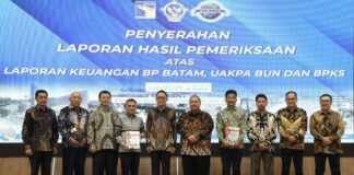 Tahniah! BP Batam Raih Opini WTP ke-7 Kali Sejak 2017 bp batam raih opini wtp