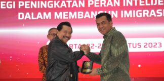 Menkumham Dorong Penguatan Teknologi Intelijen Keimigrasian Waspadai Dampak Negatif Artificial Intelligence