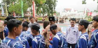 Lepas Atlet Sepeda Batam ke Pra PON, Ini Pesan Muhammad Rudi