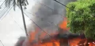 Dua Warung dan Satu Unit Rumah Hangus Dalam Kebakaran di Batu Merah Batam