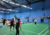 Perkuat Hubungan Bilateral, Kepala BP Batam Bermain Badminton Bersama Menteri Singapura