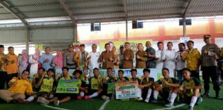 Ansar Tutup Kejuaraan Futsal Piala Gubernur Kepri 2023 Zona Kabupaten Natuna