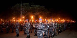 Masyarakat Batam Antusias Saksikan Upacara Taptu dan Pawai Obor