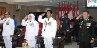 Rudi-Marlin Ikuti Peringatan Detik-detik Proklamasi bersama Presiden Jokowi