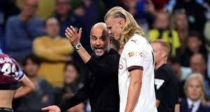 Guardiola Marah ke Haaland Meski Cetak 2 Gol ke Gawang Burnley