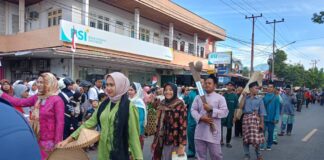 Pawai Budaya di Natuna Meriah, Diikuti Ribuan Peserta pawai budaya di natuna