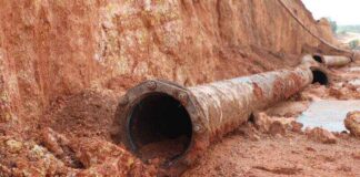 Pipa 300 di Nongsa Putus, Penyambungan dan Relokasi Digesa pipa di nongsa putus