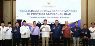 Warga Batam Diajak Terapkan Budaya Sensor Mandiri, Cerdas Pilih Tontonan budaya sensor mandiri