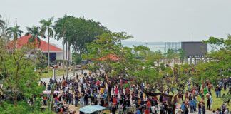 Unjuk Rasa Jilid II Warga Rempang di BP Batam Ricuh