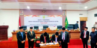 APBD-P Kabupaten Natuna Tahun 2023 Disahkan Rp1.228.862.128.083
