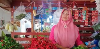 Faktor Cuaca, Harga Cabai Merah di Pasar Modern Natuna Mengalami Kenaikan