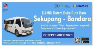 Rute Baru Damri di Batam, Ini Jadwal dan Titik Jemputnya
