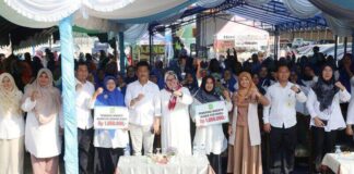 Ketemu Kader Posyandu, Begini Pesan Rudi Mengenai Kesehatan Anak kader posyandu