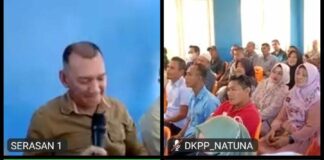 Gubernur Kepri Serahkan Bantuan Cadangan Pangan untuk Masyarakat Serasan