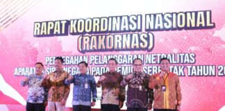 Gubernur Kepri Hadiri Rakornas Pencegahan Pelanggaran Netralitas ASN pada Pemilu 2024