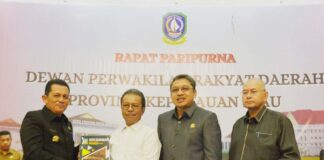 Gubernur Ansar Sampaikan Pidato Nota Keuangan dan Ranperda APBD Perubahan 2023