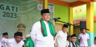 Peringatan Hari Santri Nasional 2023, Pj Gubernur Andap Ajak Santri Teladani Semangat Ulama Pertahankan Kemerdekaan