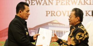 Gubernur Ansar Sampaikan Ranperda RUED 2023-2050