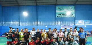 Dewi Ansar Buka Turnamen Bulutangkis Rizki Faisal Cup 2023