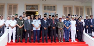 Sekdaprov Adi Pimpin Upacara Peringatan Harhubnas Tingkat Provinsi Kepulauan Riau Tahun 2023