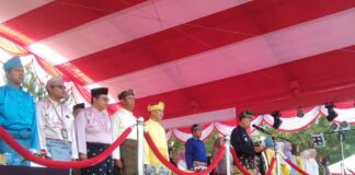 Pimpin Upacara Peringatan Hari Jadi ke-24 Kabupaten Natuna, Ini Pesan Wan Siswandi