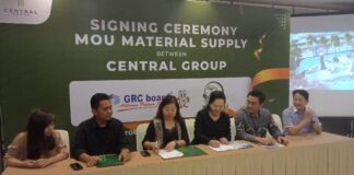 Kerjasama dengan GRC Board dan Semen Rajawali, Central Group Siapkan Properti Mutu Terbaik