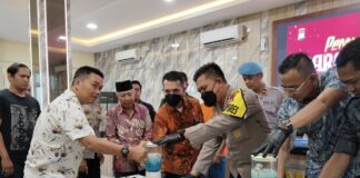 Satreskoba Polres Karimun Musnahkan 3.884 Butir Pil Ekstasi