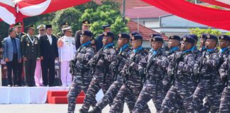 Hadiri Upacara HUT ke-78 TNI Tingkat Provinsi Kepri, Ini Harapan Gubernur Ansar