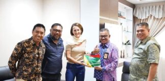 CEO Meta Sport Temui Jefridin, Minta Dukungan Event Olahraga di 2024 ceo meta sport