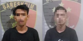 Polisi Ringkus Dua Pemuda Pengedar Sabu di Karimun