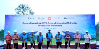 PLTS Ground Mounted Terbesar di Indonesia Dibangun, Kolaborasi PLN-Aruna Wujudkan Kawasan Industri Hijau