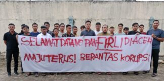 Sambut Kehadiran Firli, Pemuda Aceh Beri Dukungan Moral Pemberantasan Korupsi