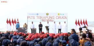 Resmikan PLTS Terapung Cirata, Jokowi: Terbesar Asia Tenggara, Ketiga Dunia