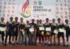 Tim Takraw Ganda Putra Kepri Raih Perak di Final Porwil XI