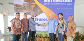 Thiess Buka Fasilitas Baru di Kawasan Industri Terpadu Kabil Batam