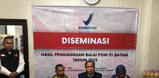 BPOM Batam: Banyak Temuan Obat dan Makanan Tak Punya Izin Edar izin edar makanan