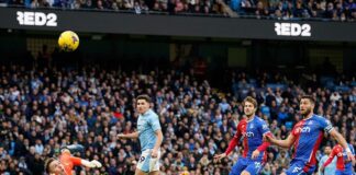 Hasil Liga Inggris: Manchester City Ditahan Imbang Crystal Palace 2-2