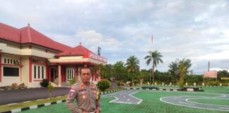 Satlantas Polres Natuna Terapkan Lintasan Praktik SIM C Bentuk Huruf S