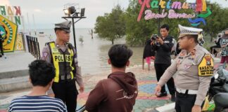 Satlantas Polres Karimun Tetapkan Dua Lokasi Ini Jadi Kawasan Tertib Lalu Lintas