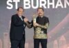 Jaksa Agung ST Burhanuddin Raih Penghargaan“Person of The Year in Good Governance”