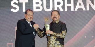 Jaksa Agung ST Burhanuddin Raih Penghargaan“Person of The Year in Good Governance”