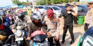 Kabareskrim Polri Cek Posko Arus Mudik Nataru di Pelabuhan Batam