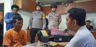 Dua Bulan Edarkan Uang Palsu, Hot Diaman Dibekuk Polsek Sekupang