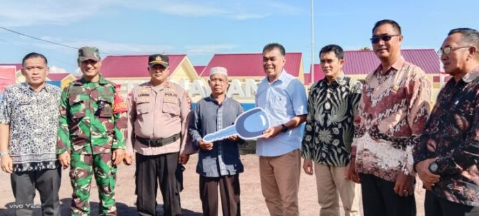 bantuan rumah longsor serasan