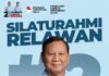 Prabowo Kunjungi Batam Besok, Silaturahmi dengan Relawan