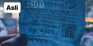 Karcis Parkir Palsu Beredar di Batam, Dishub: Pelaku Bisa Dipidana karcis parkir palsu di batam