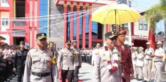 Kapolda Kepri Evaluasi Kesiapan Pengamanan Pemilu 2024 di Karimun