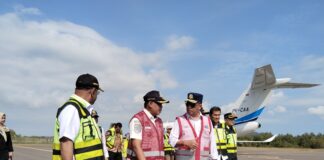 Kunker ke Karimun, Menhub Tinjau Bandara dan Pelabuhan