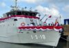 Telan Biaya Rp105 Miliar, Dua Kapal Perang Buatan Batam Resmi Diluncurkan