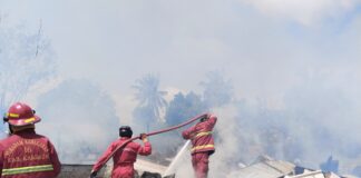 Empat Unit Rumah di Harjosari Karimun Ludes Terbakar